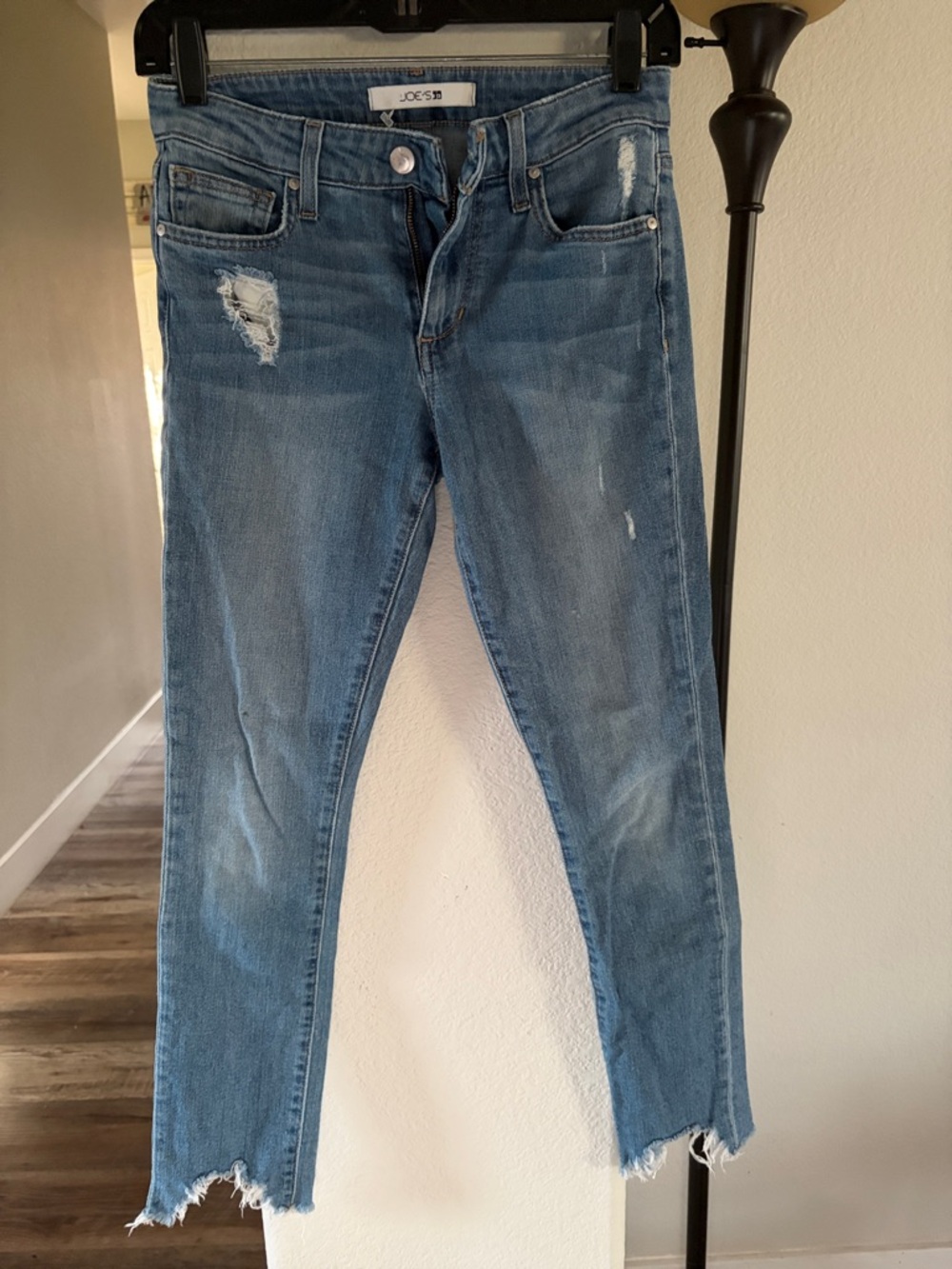 Joe's Jeans Medium Blue Classic Denim Waistband